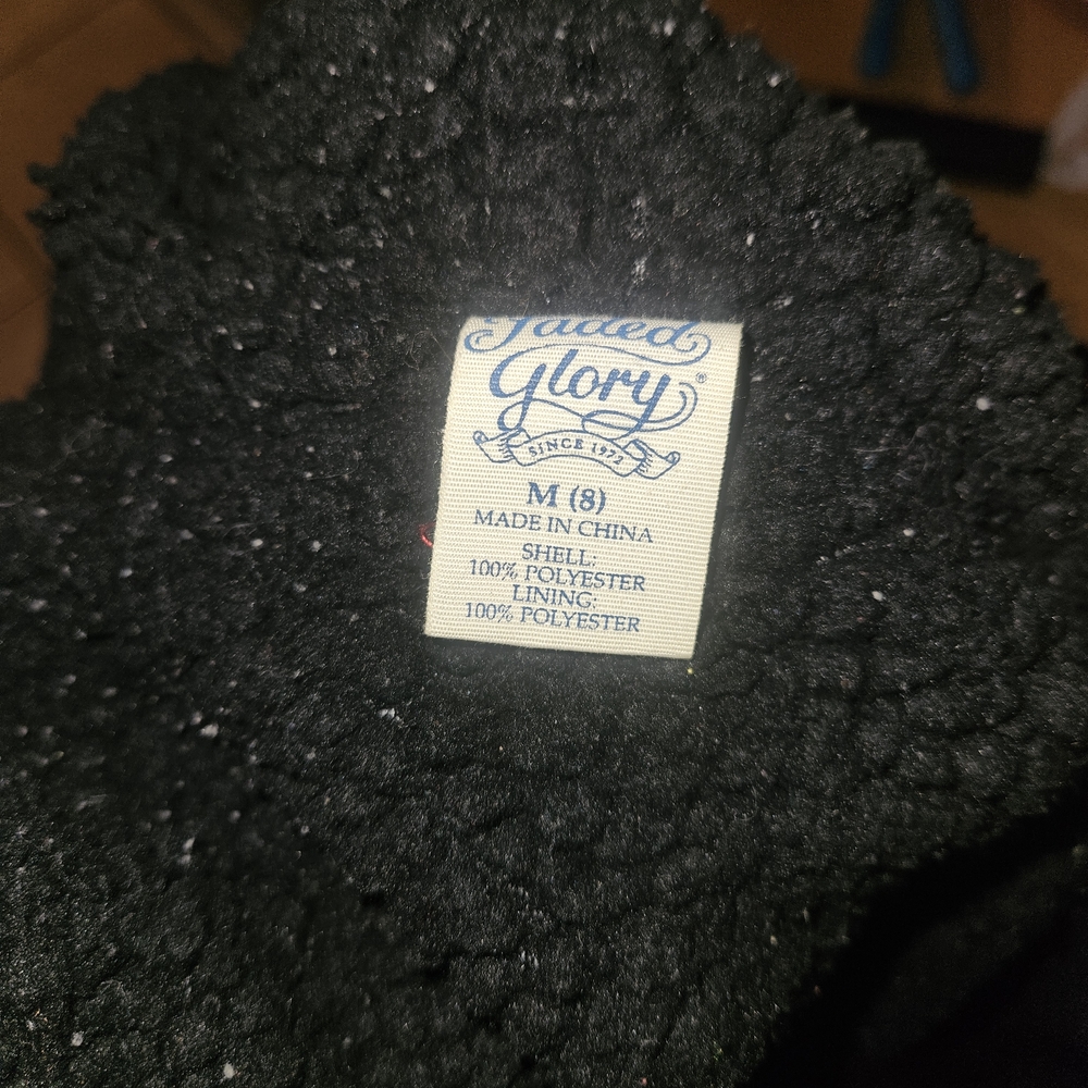 Faded Glory Kids Charcoal Hooded Puffer Jacket - Picture 3 of 3